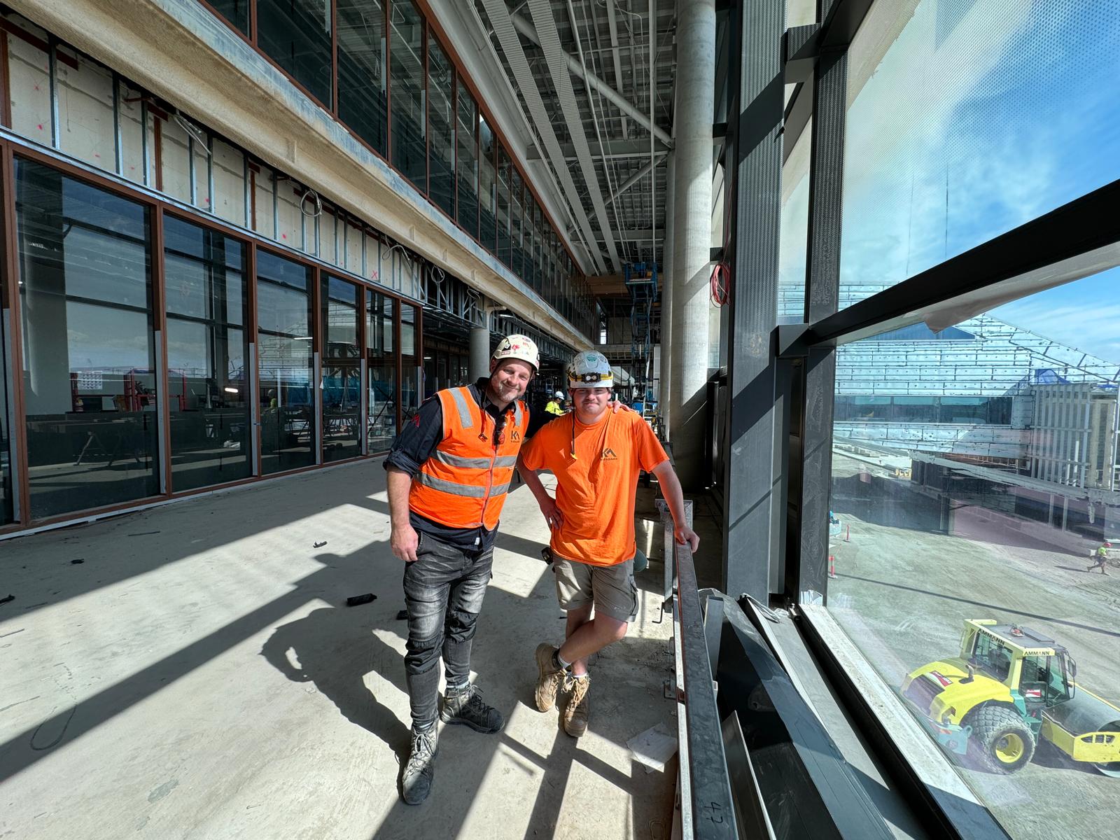 Western Sydney International Airport - Height Safety Installation